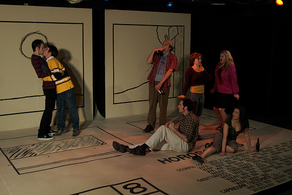 Beethoven, CB, Van, Matt, Marcy, CB's Sister, and Tricia