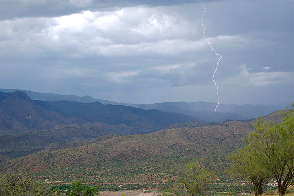 Sunset Point Lightning