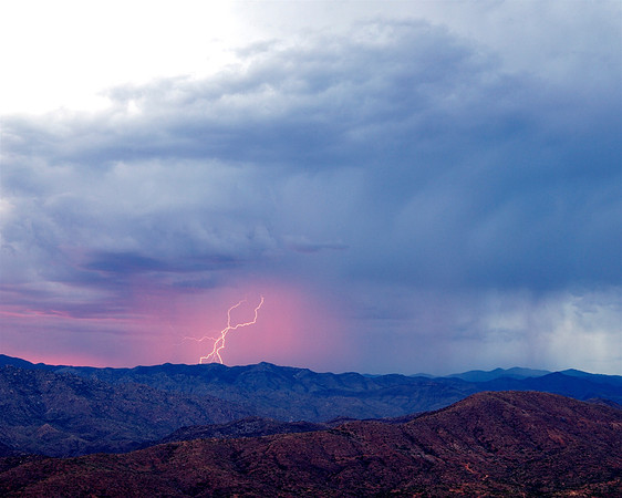 Lightning Sunset