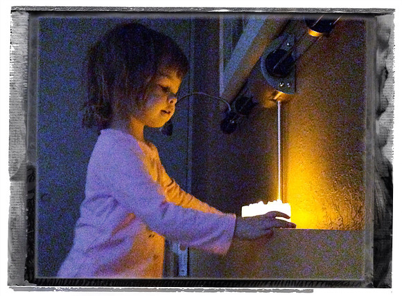 Lily By Candlelight