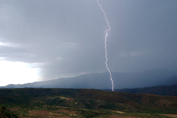 Sunset Point Lightning