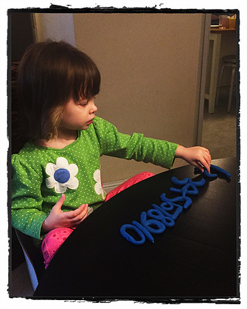 Play-Doh and Numbers