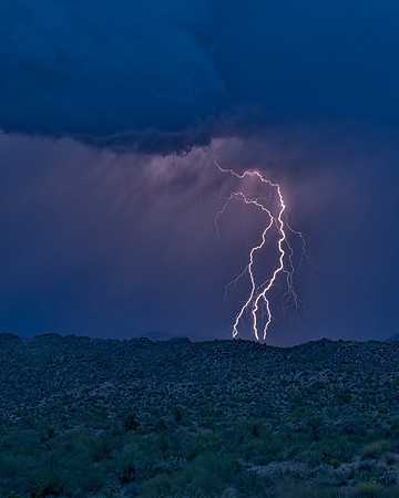 Dusk at Four Peaks - Twins