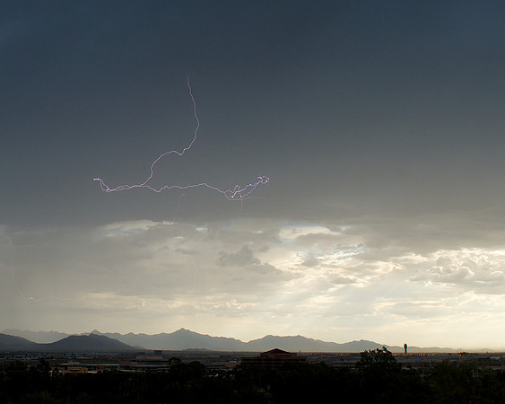 Over Sky Harbor