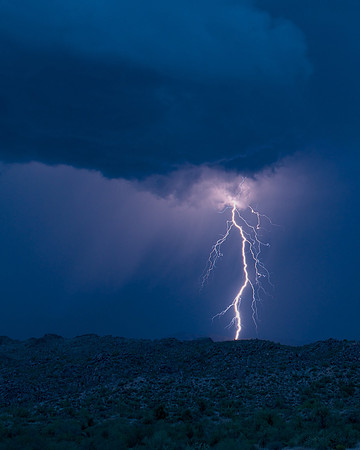 Dusk at Four Peaks