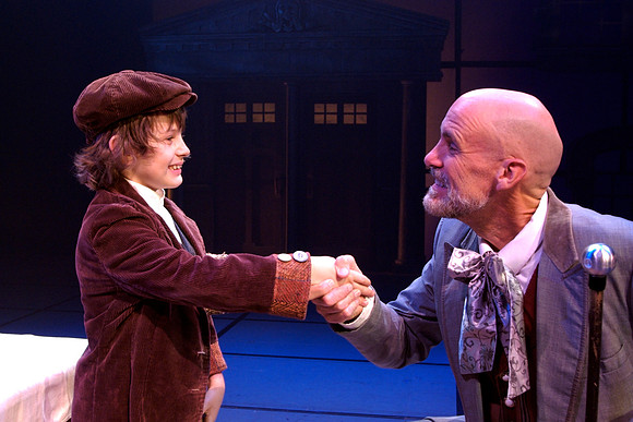 Tiny Tim and Scrooge
